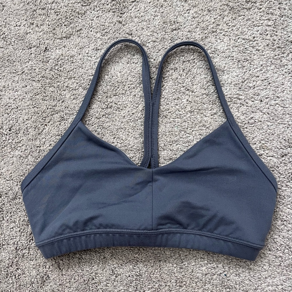 FLEO grey reinette sports bra medium